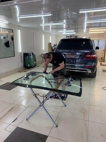 Работы с лобовым стеклом